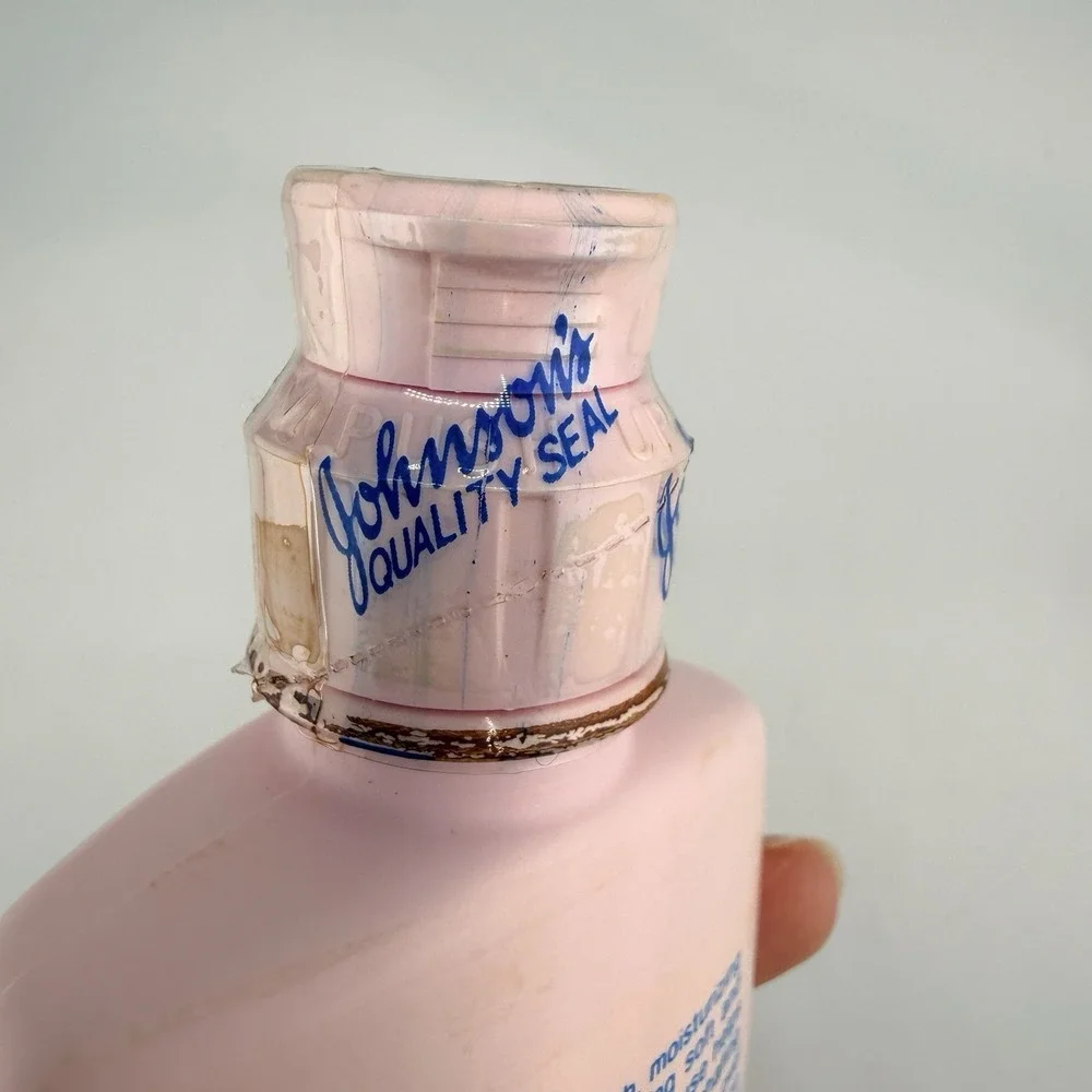 Johnson's Baby Lotion Pink 4oz Sealed Vintage Made In USA